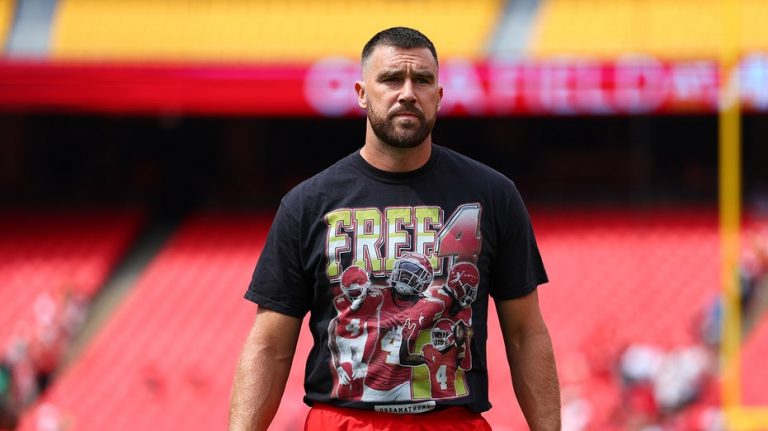 Rashee Rice crash victim's lawyer slams Travis Kelce for wearing T-shirt in teammate's honor