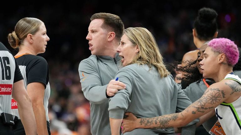Lynx coach Cheryl Reeve rages at WNBA refs after star suffers injury in final seconds, blasts officiating