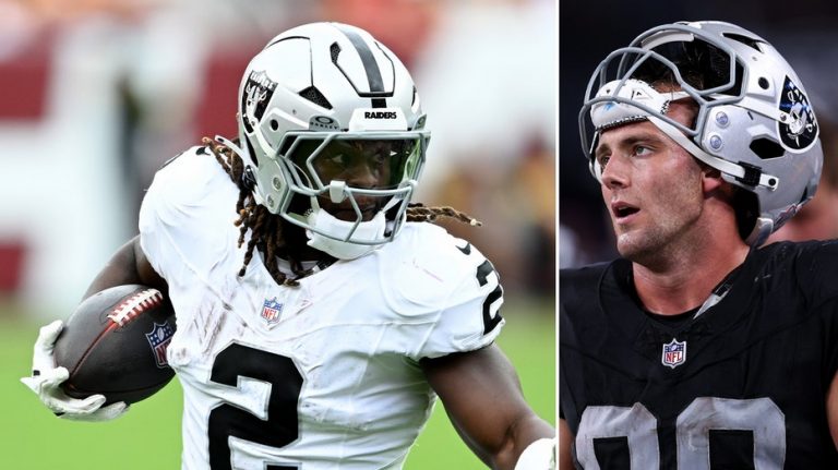 Raiders' Brock Bowers reveals key advice he gave rookie Ashton Jeanty after early NFL struggles
