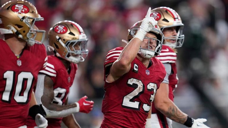 Christian McCaffrey's offensive explosion, 49ers' defense help stymie Falcons in win