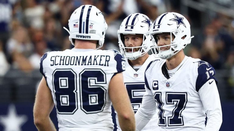 Cowboys' Brandon Aubrey makes NFL history after booming 61-yard field goal