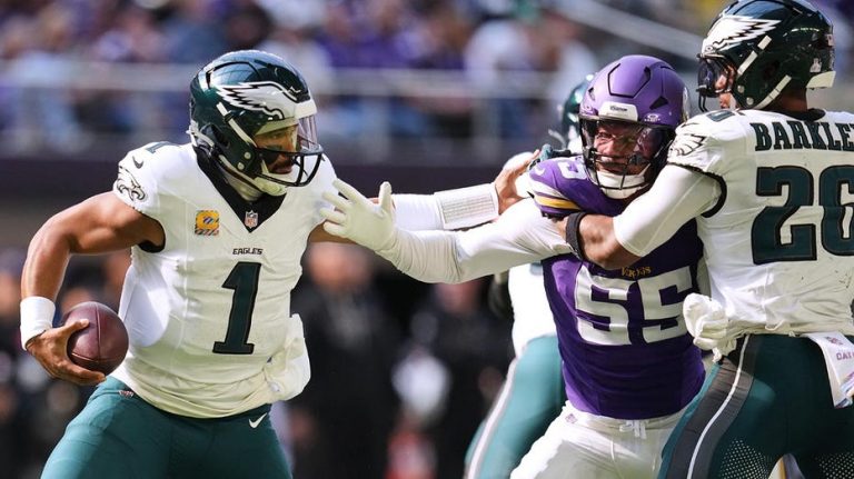 NFL Week 7 scores: Eagles, Broncos get impressive victories