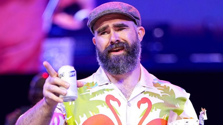 Jason Kelce questions NFL fining players for criticizing officials: 'Freedom of speech'