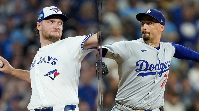 Dodgers, Blue Jays announce starting pitchers for Game 1 of the World Series