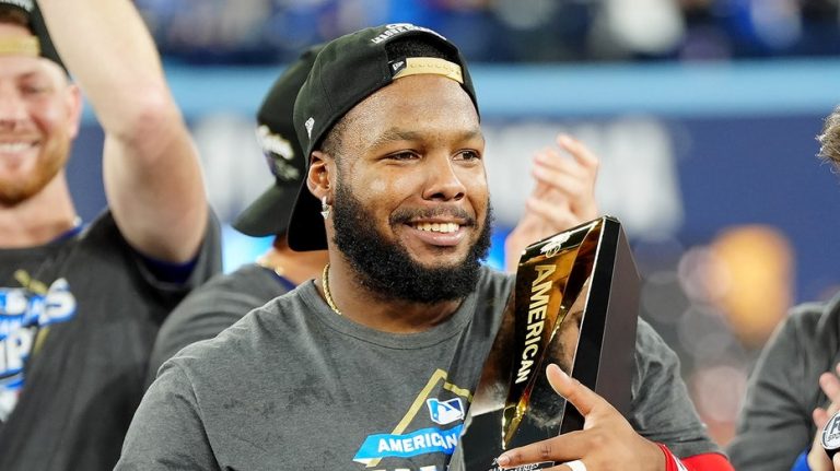 Vladimir Guerrero Jr leads Blue Jays' World Series charge against Dodgers after ALCS MVP performance