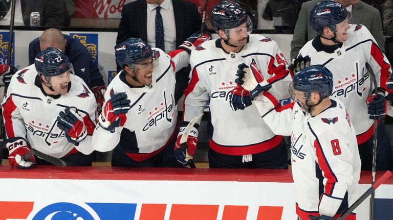 Capitals star Alex Ovechkin scores hat trick at 40, moves up NHL's all-time point list