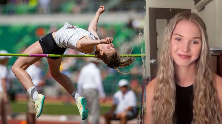 Track star who protested trans athlete alleges she wasn't given her medal for months until she filed a lawsuit