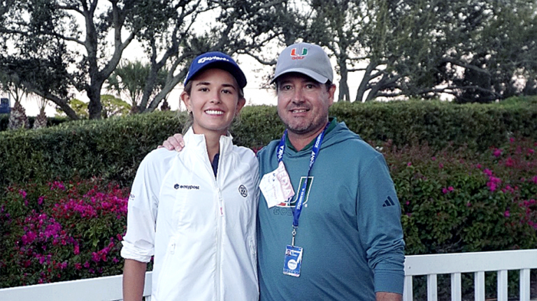 Miami golf coach praises Kai Trump's poise, potential as she makes LPGA debut