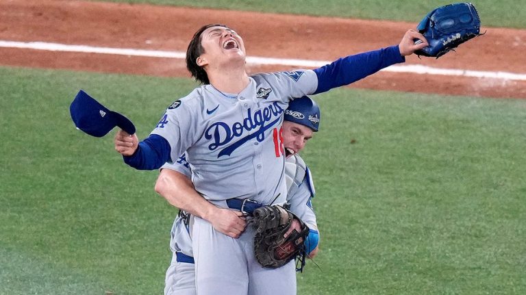 Dodgers' Yoshinobu Yamamoto wins World Series MVP