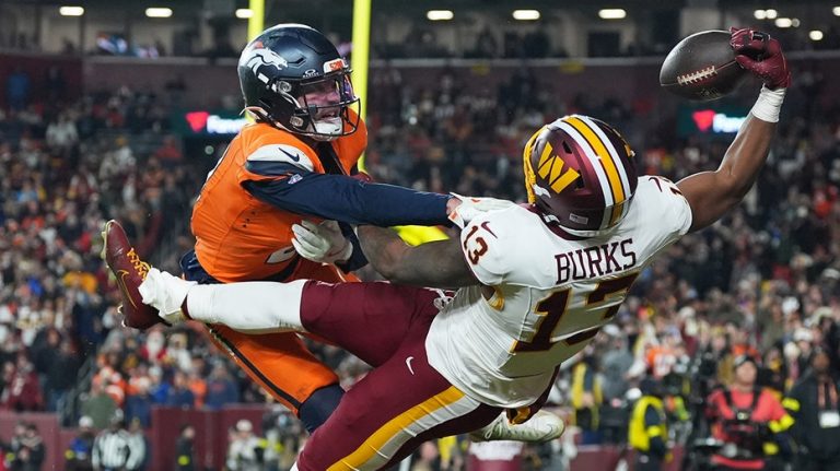 Commanders' Treylon Burks wows NFL fans with incredible touchdown catch