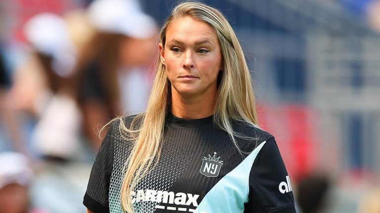 Kylie Kelce fires back at critics' claims she gave her daughters 'boy names'