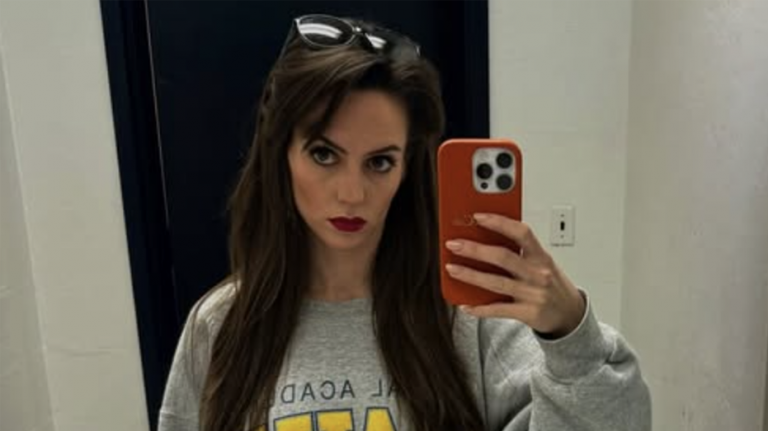 Jordon Hudson pokes fun at her 'costume' in social media post