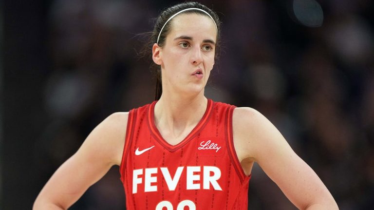 USA Basketball faces criticism for leaving Caitlin Clark off training camp graphic