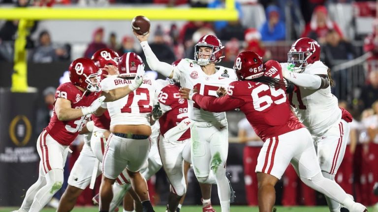 Alabama pulls off comeback win over Oklahoma in College Football Playoff first round