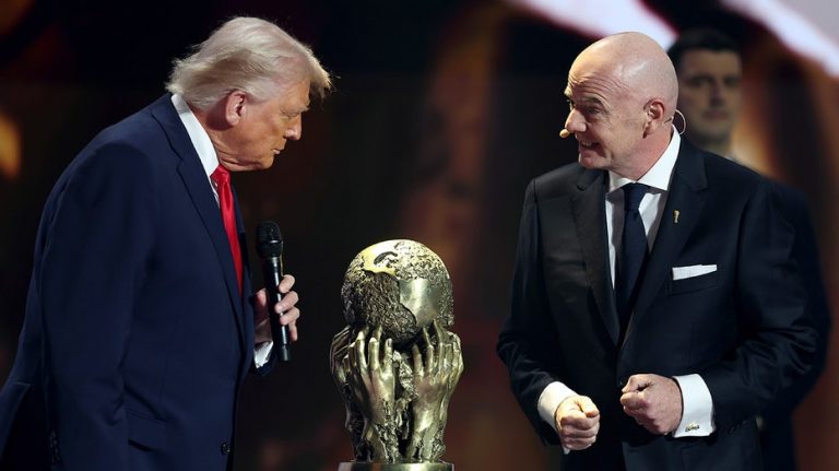 Trump awarded first-ever FIFA Peace Price at World Cup final draw