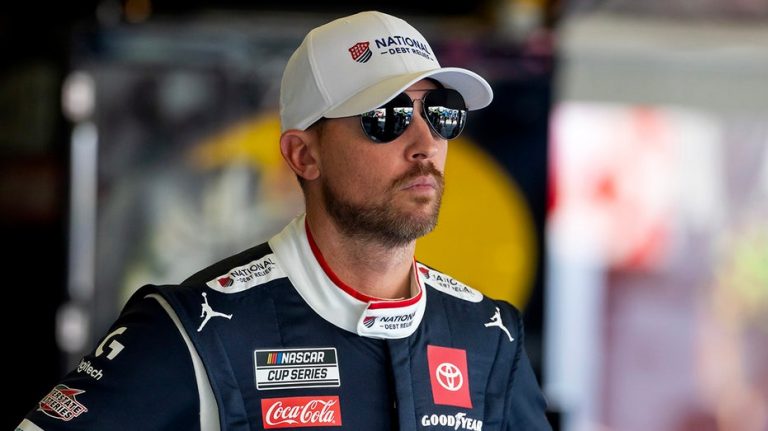 NASCAR star Denny Hamlin gives health update on mom after she was injured in deadly house fire