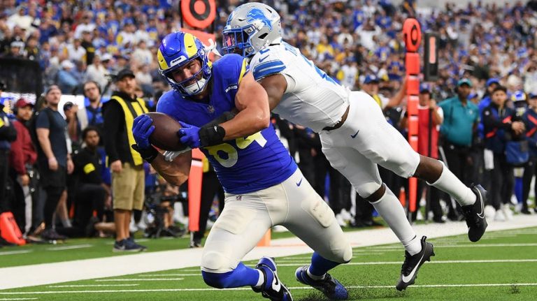 Rams' clutch touchdown in win over Lions sparks frenzied debate on social media