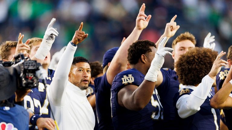 Notre Dame's Marcus Freeman shuts door on NFL interest, announces return to school