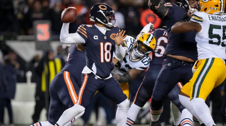 Bears stun Packers with shocking comeback for first postseason win in rivalry since 1941