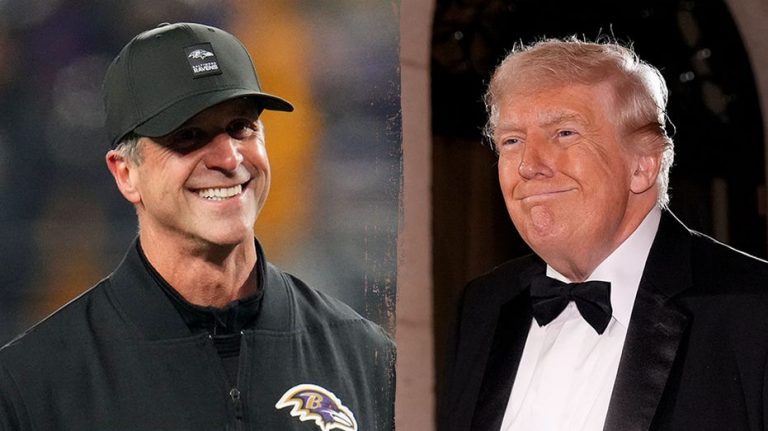 Trump urges John Harbaugh to take the Giants head coaching job following stunning Ravens firing