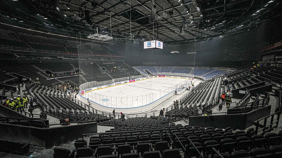 NHL fans mock Italy's Olympic hockey arena for tiny jumbotron amid mounting criticism