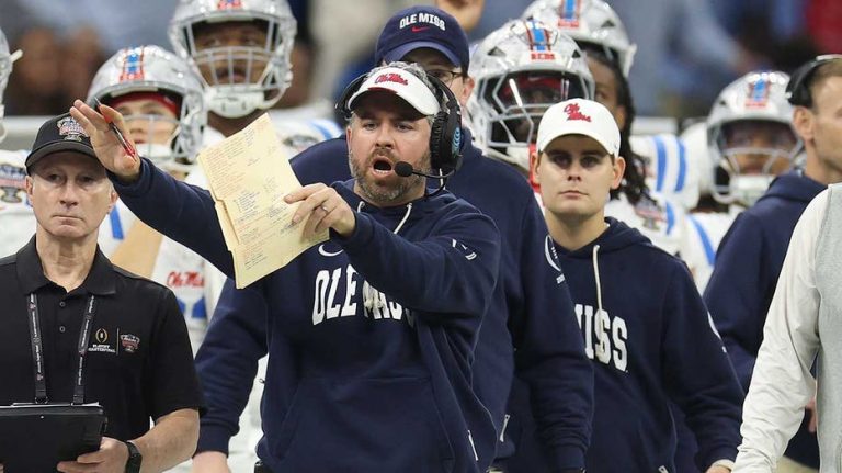 Ole Miss coach Pete Golding says LSU holds power over Lane Kiffin's assistants as Rebels eye CFP semifinal