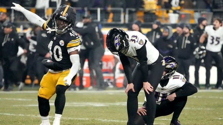 Priest blesses Steelers end zone where Ravens kicker misses playoff-clinching field goal