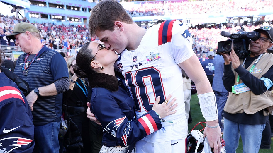 Patriots star Drake Maye's wife thanks God for 'incredible season' after crushing Super Bowl loss